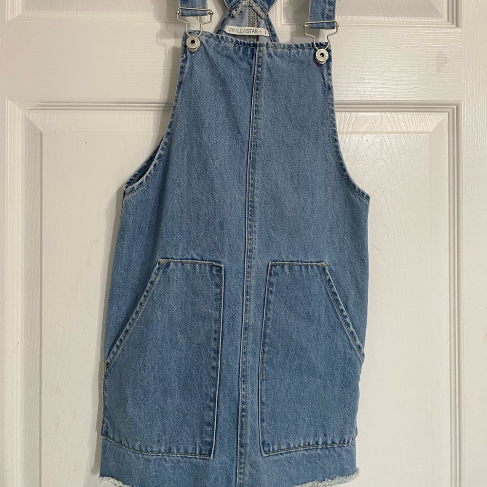 Denim Overall Dress